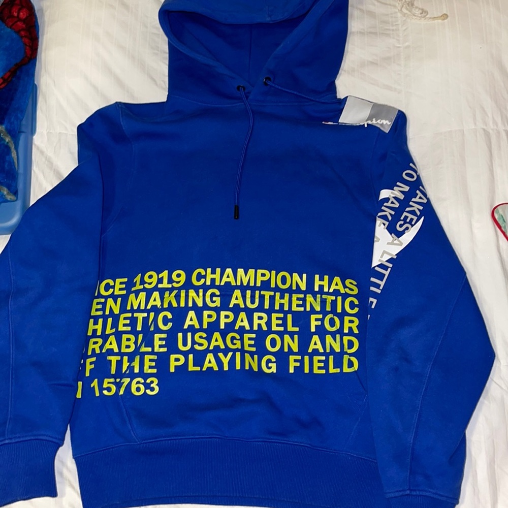 CHAMPION 1919 AUTHENTIC HOODIE. ADULT SM.